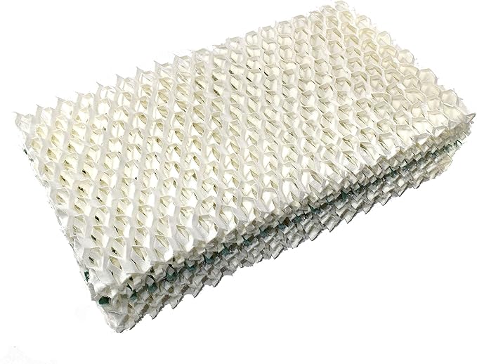HQRP 4-Pack Wick Filter Replacement for Idylis 828413B002, IHUM-10-140 / I HUM 10 140 4-Gallon Humidifier, HDC-2R HDC-411