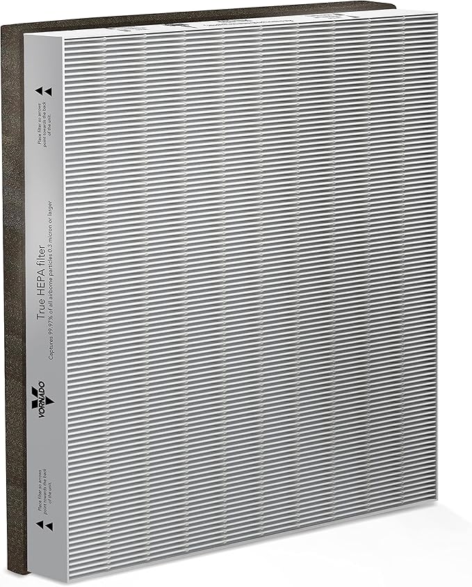 Vornado MD1-0022 Air Purifier Filter, 1 Count, White (Pack of 6)