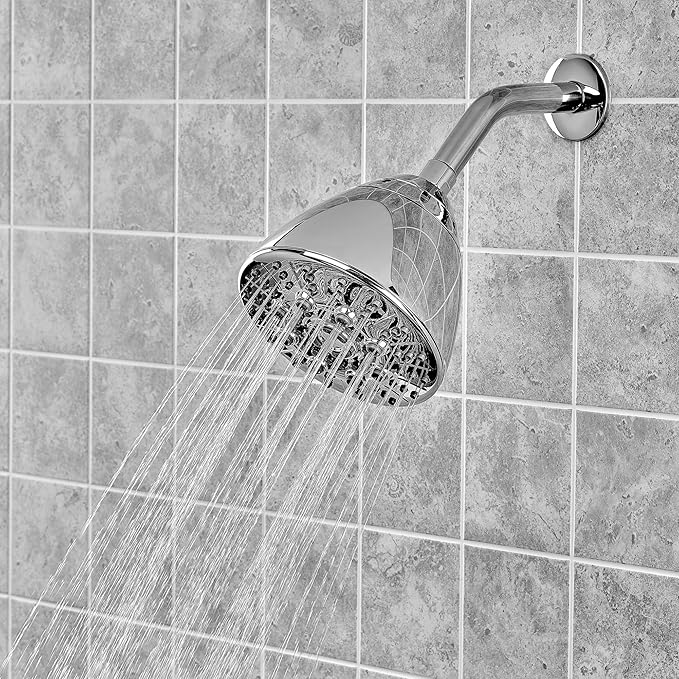 Sprite Showers AKE-CM Biarritz 7-Setting One Filtered Shower Head, Chrome
