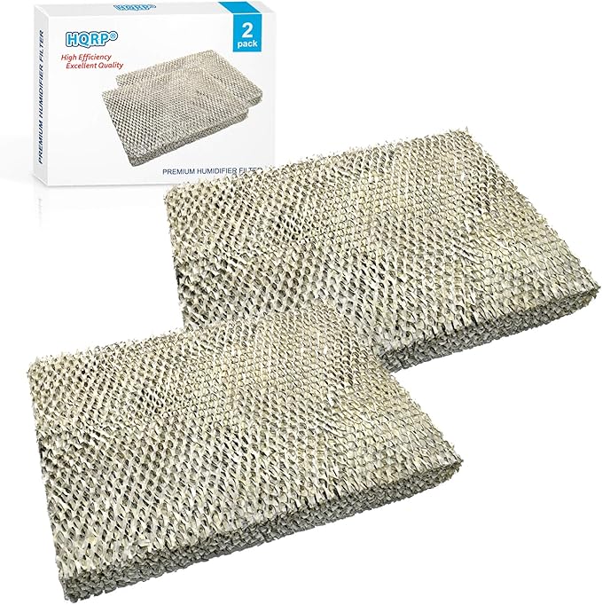 HQRP 2-Pack Filter Pad Compatible with Lennox Healthy Climate 35 X2661 fits HCWB3-17, HCWB2-17, HCWP2-18, HCWP3-18, WB2-17, WB3-17, WP2-18, WP3-18 Series Humidifiers