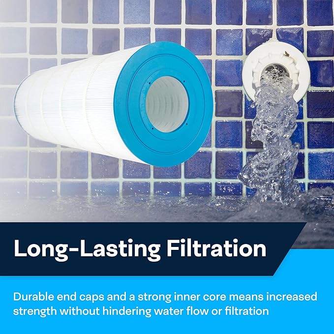 SpiroPure Replacement for Unicel C-8316 Pleatco PXST150 Filbur FC-1286 FC-1287 Waterway Plastics 817-0150N 817-0150P Hot Tub Spa Pool Filter Replacement Cartridge