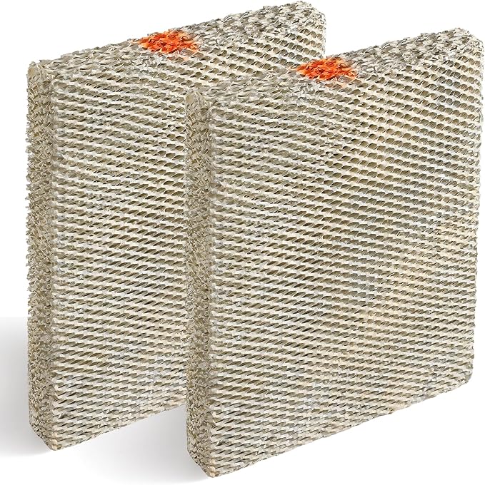 DerBlue 2PACK 35 Water Panel Humidifier Replacement Filter Compatible with AprilAire Humidifier 300, 350, 360, 560, 560A, 568, 600, 600A, 600M, 700, 700A, 700M, 760, 760A, 768 & X2661 Humidifier pad