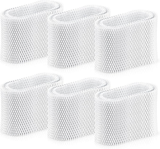 WF2 Humidifier Filter Replacement for Vicks V3500 V3100 V3600 V3900 V3700 VEV320 & Kaz 3020 Cool Mist Humidifiers Pack of 6, By NISHCON