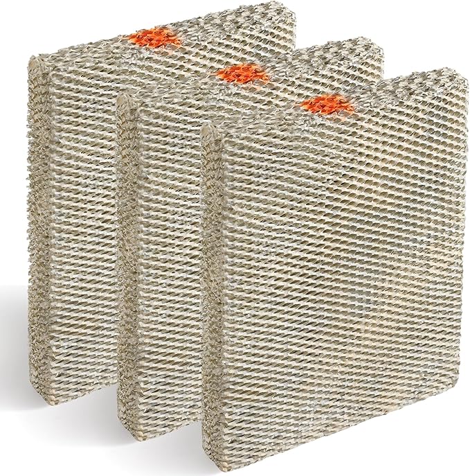 DerBlue 3PACK 35 Water Panel Humidifier Replacement Filter Compatible with AprilAire Humidifier 300, 350, 360, 560, 560A, 568, 600, 600A, 600M, 700, 700A, 700M, 760, 760A, 768 & X2661 Humidifier pad