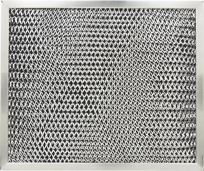 KITCHEN BASICS 101 41F, 97007696, 97005687 replacement for Broan Nutone Range Hood Grease Mesh Charcoal Carbon Combo, Single Pack- Filter Size 8.75 x 10.5 x .44 Inches