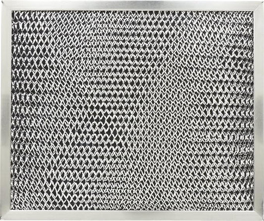 KITCHEN BASICS 101 41F, 97007696, 97005687 replacement for Broan Nutone Range Hood Grease Mesh Charcoal Carbon Combo, Single Pack- Filter Size 8.75 x 10.5 x .44 Inches