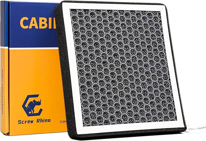 Cabin HEPA Air Filter Compatible With Rivian R1T R1S Activated Carbon Air Filter Replacement Accessories for Rivian R1T R1S 2022 2023 2024 2025