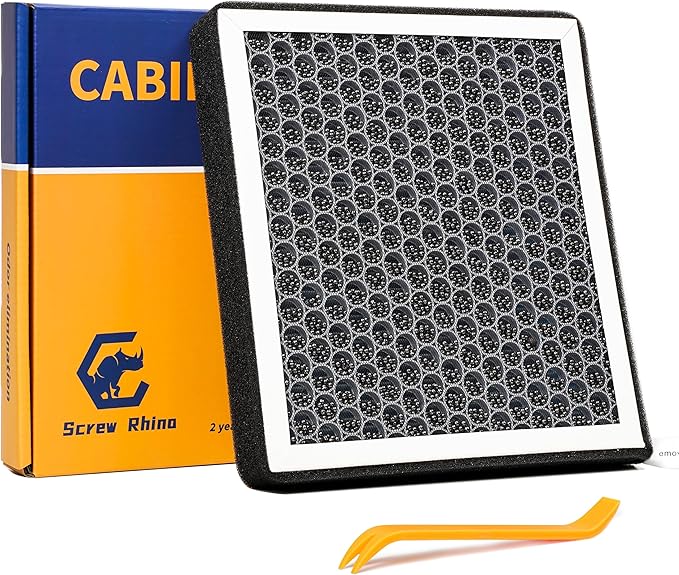 Cabin Air Filter for Tesla Model S/Model X 2021 2022 2023 2024 2025 2026,Activated Carbon, 5-Layer Filter, Stronger Filtering,Low Air Resistance.